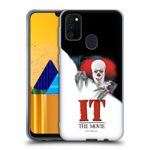 IT Television Miniseries Graphics Poster Soft Gel Case for Samsung Galaxy M30s (2019)/M21 (2020)