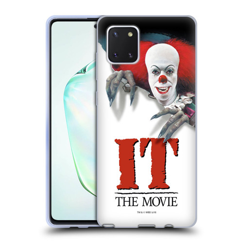 IT Television Miniseries Graphics Poster Soft Gel Case for Samsung Galaxy Note10 Lite