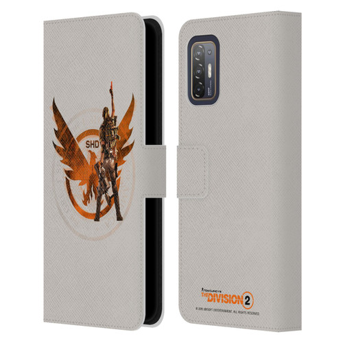 Tom Clancy's The Division 2 Characters Female Agent 2 Leather Book Wallet Case Cover For HTC Desire 21 Pro 5G