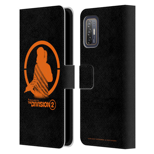 Tom Clancy's The Division 2 Characters Female Agent Leather Book Wallet Case Cover For HTC Desire 21 Pro 5G