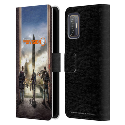 Tom Clancy's The Division 2 Characters Key Art Leather Book Wallet Case Cover For HTC Desire 21 Pro 5G