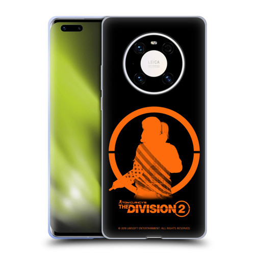 Tom Clancy's The Division 2 Characters Female Agent Soft Gel Case for Huawei Mate 40 Pro 5G