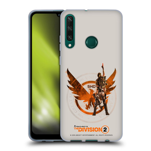 Tom Clancy's The Division 2 Characters Female Agent 2 Soft Gel Case for Huawei Y6p