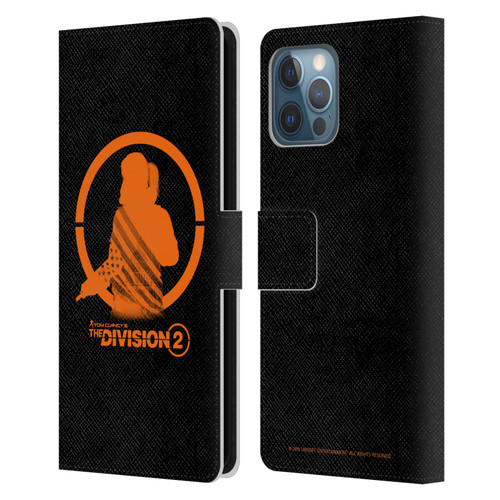 Tom Clancy's The Division 2 Characters Female Agent Leather Book Wallet Case Cover For Apple iPhone 12 Pro Max