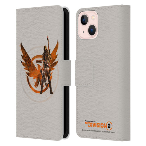 Tom Clancy's The Division 2 Characters Female Agent 2 Leather Book Wallet Case Cover For Apple iPhone 13