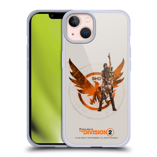 Tom Clancy's The Division 2 Characters Female Agent 2 Soft Gel Case for Apple iPhone 13