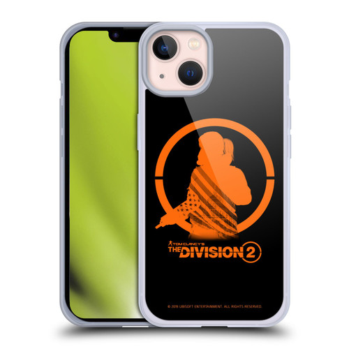 Tom Clancy's The Division 2 Characters Female Agent Soft Gel Case for Apple iPhone 13
