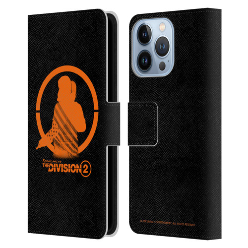 Tom Clancy's The Division 2 Characters Female Agent Leather Book Wallet Case Cover For Apple iPhone 13 Pro