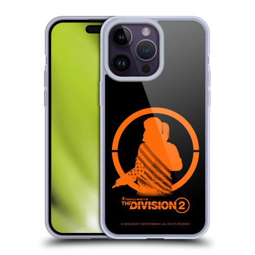 Tom Clancy's The Division 2 Characters Female Agent Soft Gel Case for Apple iPhone 14 Pro Max