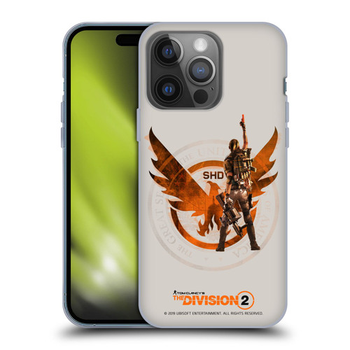 Tom Clancy's The Division 2 Characters Female Agent 2 Soft Gel Case for Apple iPhone 14 Pro