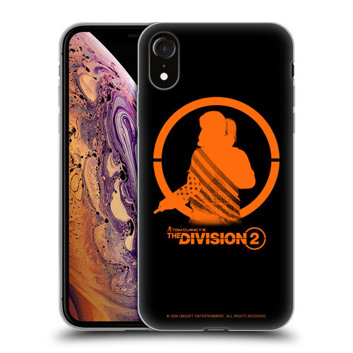 Tom Clancy's The Division 2 Characters Female Agent Soft Gel Case for Apple iPhone XR