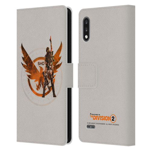 Tom Clancy's The Division 2 Characters Female Agent 2 Leather Book Wallet Case Cover For LG K22