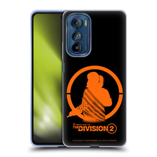 Tom Clancy's The Division 2 Characters Female Agent Soft Gel Case for Motorola Edge 30