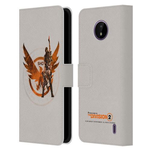 Tom Clancy's The Division 2 Characters Female Agent 2 Leather Book Wallet Case Cover For Nokia C10 / C20