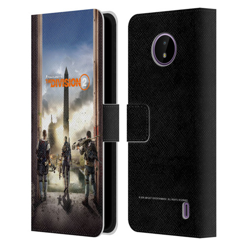 Tom Clancy's The Division 2 Characters Key Art Leather Book Wallet Case Cover For Nokia C10 / C20