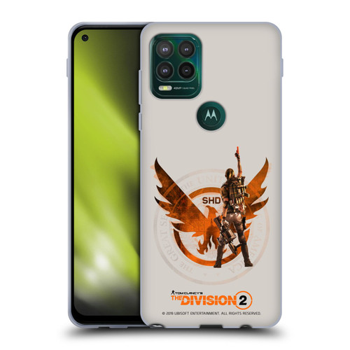 Tom Clancy's The Division 2 Characters Female Agent 2 Soft Gel Case for Motorola Moto G Stylus 5G 2021
