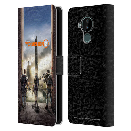 Tom Clancy's The Division 2 Characters Key Art Leather Book Wallet Case Cover For Nokia C30