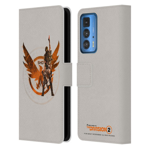 Tom Clancy's The Division 2 Characters Female Agent 2 Leather Book Wallet Case Cover For Motorola Edge 20 Pro