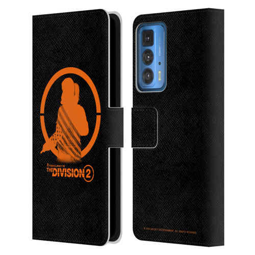 Tom Clancy's The Division 2 Characters Female Agent Leather Book Wallet Case Cover For Motorola Edge 20 Pro