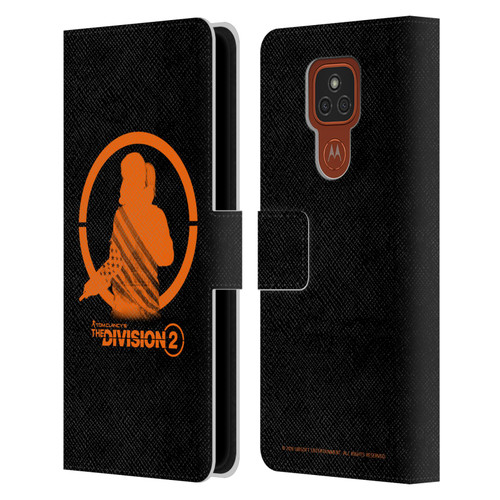 Tom Clancy's The Division 2 Characters Female Agent Leather Book Wallet Case Cover For Motorola Moto E7 Plus