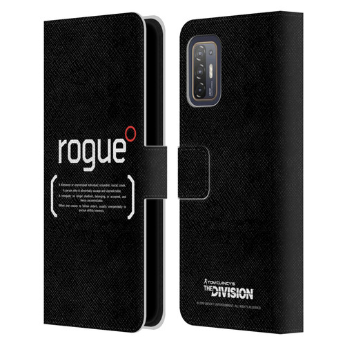 Tom Clancy's The Division Dark Zone Rouge 1 Leather Book Wallet Case Cover For HTC Desire 21 Pro 5G