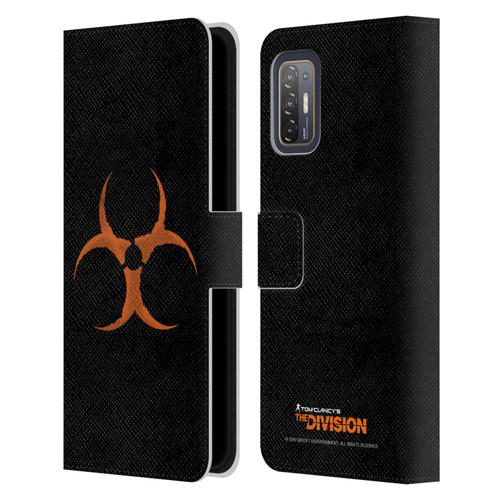 Tom Clancy's The Division Dark Zone Virus Leather Book Wallet Case Cover For HTC Desire 21 Pro 5G