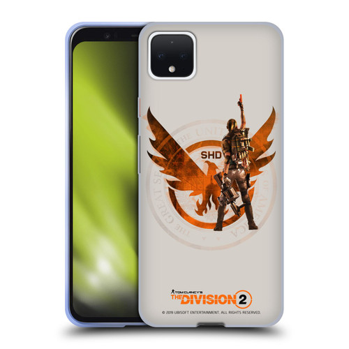 Tom Clancy's The Division 2 Characters Female Agent 2 Soft Gel Case for Google Pixel 4 XL