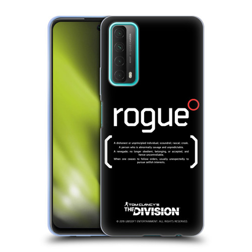 Tom Clancy's The Division Dark Zone Rouge 1 Soft Gel Case for Huawei P Smart (2021)