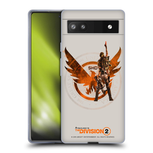 Tom Clancy's The Division 2 Characters Female Agent 2 Soft Gel Case for Google Pixel 6a
