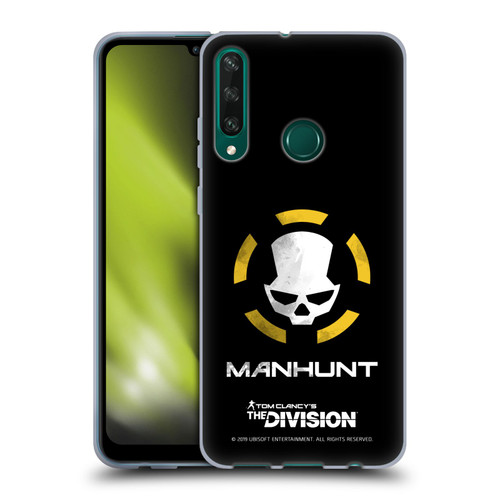 Tom Clancy's The Division Dark Zone Manhunt Logo Soft Gel Case for Huawei Y6p