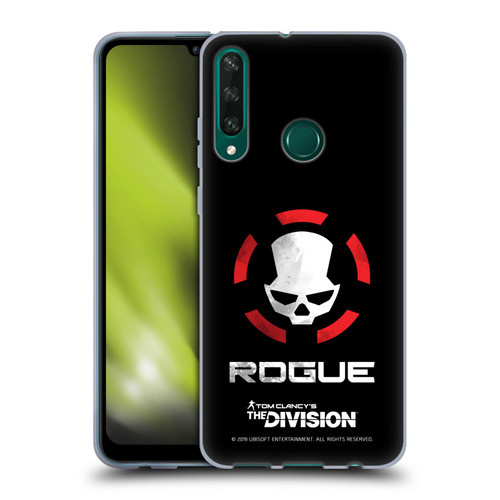 Tom Clancy's The Division Dark Zone Rouge Logo Soft Gel Case for Huawei Y6p