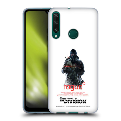 Tom Clancy's The Division Dark Zone Rouge 2 Soft Gel Case for Huawei Y6p