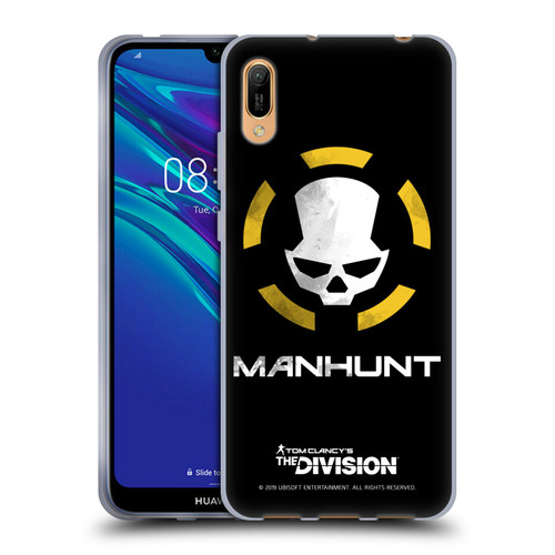 Tom Clancy's The Division Dark Zone Manhunt Logo Soft Gel Case for Huawei Y6 Pro (2019)