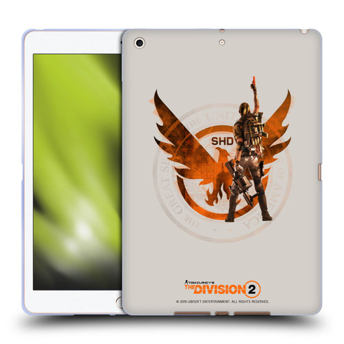 Tom Clancy's The Division 2 Characters Female Agent 2 Soft Gel Case for Apple iPad 10.2 2019/2020/2021