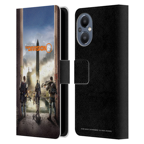 Tom Clancy's The Division 2 Characters Key Art Leather Book Wallet Case Cover For OnePlus Nord N20 5G