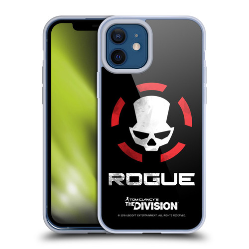 Tom Clancy's The Division Dark Zone Rouge Logo Soft Gel Case for Apple iPhone 12 / iPhone 12 Pro