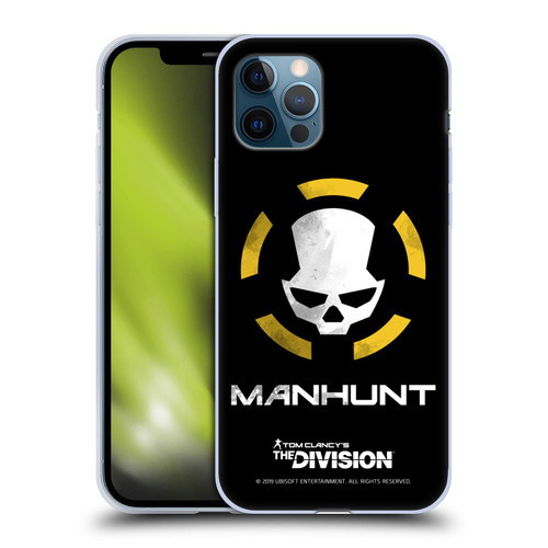 Tom Clancy's The Division Dark Zone Manhunt Logo Soft Gel Case for Apple iPhone 12 / iPhone 12 Pro