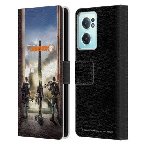 Tom Clancy's The Division 2 Characters Key Art Leather Book Wallet Case Cover For OnePlus Nord CE 2 5G