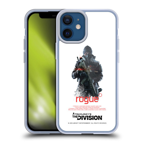 Tom Clancy's The Division Dark Zone Rouge 2 Soft Gel Case for Apple iPhone 12 Mini