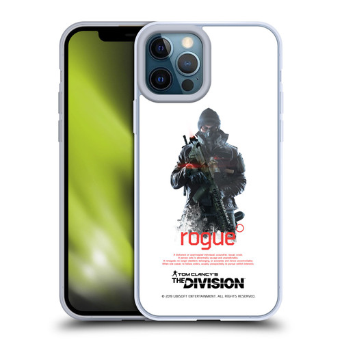Tom Clancy's The Division Dark Zone Rouge 2 Soft Gel Case for Apple iPhone 12 Pro Max