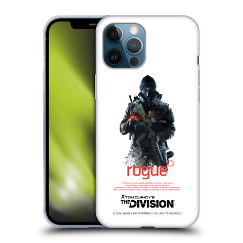 Tom Clancy's The Division Dark Zone Rouge 2 Soft Gel Case for Apple iPhone 12 Pro Max