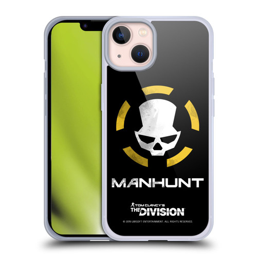 Tom Clancy's The Division Dark Zone Manhunt Logo Soft Gel Case for Apple iPhone 13