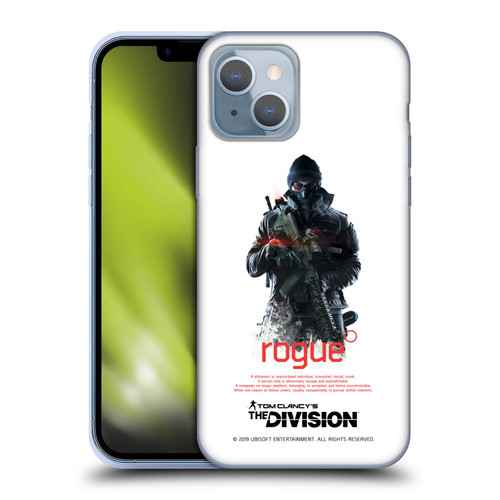 Tom Clancy's The Division Dark Zone Rouge 2 Soft Gel Case for Apple iPhone 14