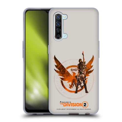 Tom Clancy's The Division 2 Characters Female Agent 2 Soft Gel Case for OPPO Find X2 Lite 5G