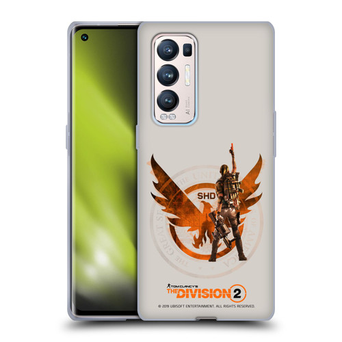 Tom Clancy's The Division 2 Characters Female Agent 2 Soft Gel Case for OPPO Find X3 Neo / Reno5 Pro+ 5G