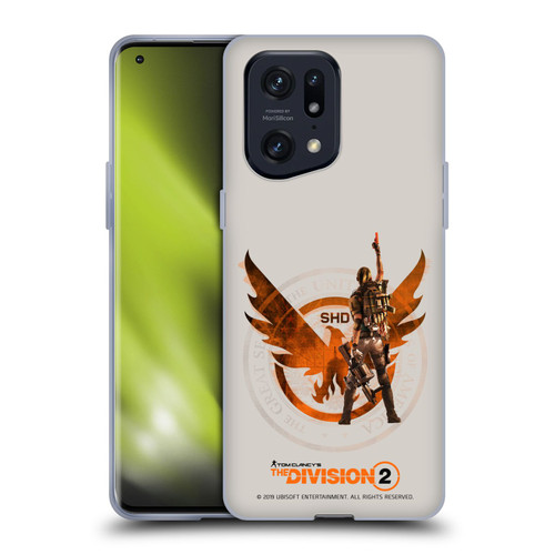 Tom Clancy's The Division 2 Characters Female Agent 2 Soft Gel Case for OPPO Find X5 Pro