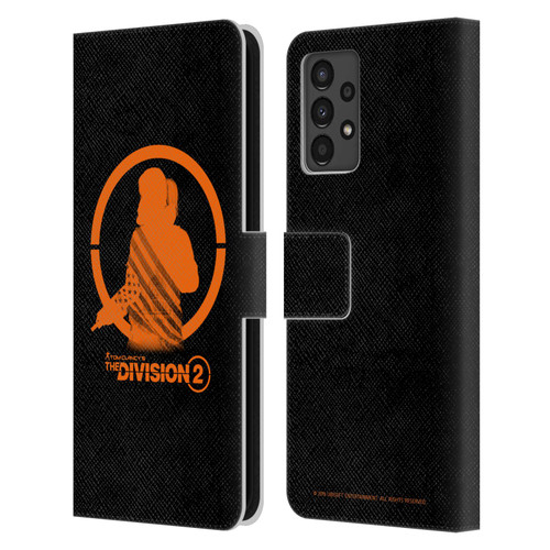 Tom Clancy's The Division 2 Characters Female Agent Leather Book Wallet Case Cover For Samsung Galaxy A13 (2022)