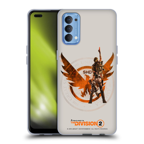 Tom Clancy's The Division 2 Characters Female Agent 2 Soft Gel Case for OPPO Reno 4 5G