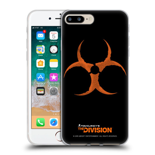 Tom Clancy's The Division Dark Zone Virus Soft Gel Case for Apple iPhone 7 Plus / iPhone 8 Plus