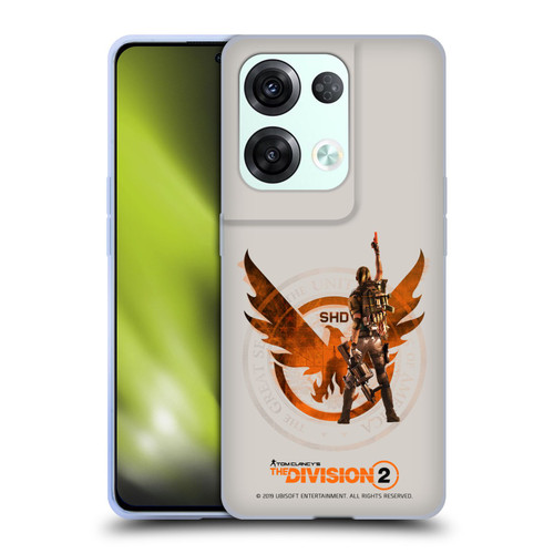 Tom Clancy's The Division 2 Characters Female Agent 2 Soft Gel Case for OPPO Reno8 Pro